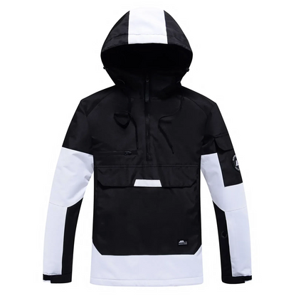 Women’s Hooded Jacket – Water Resistant – Pullover Style – Adjustable Fit – Multiple Pockets
