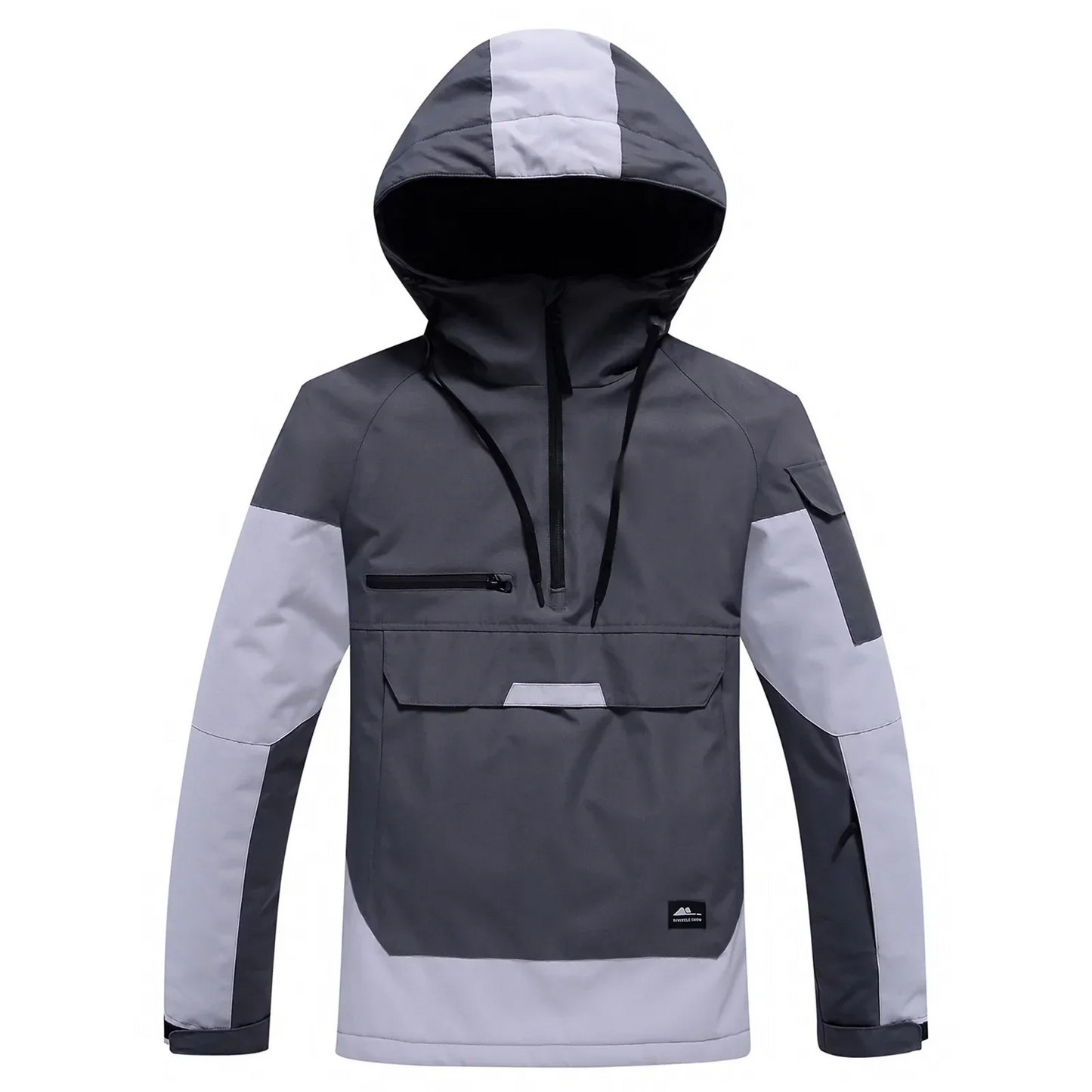 Women’s Hooded Jacket – Water Resistant – Pullover Style – Adjustable Fit – Multiple Pockets