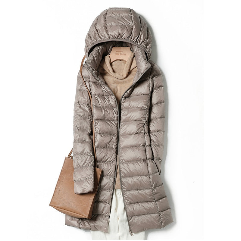 Women's ultralight winter casual jacket