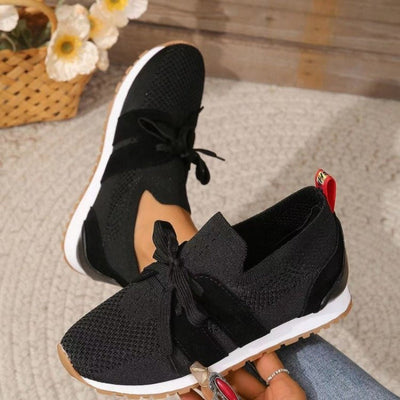 Women's elise casual sneaker with lace comfortable soft sole