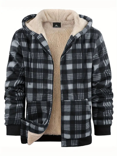 Winter Warm Fleece Lined Jacket | Stylish Durable Polyester Outer Layer