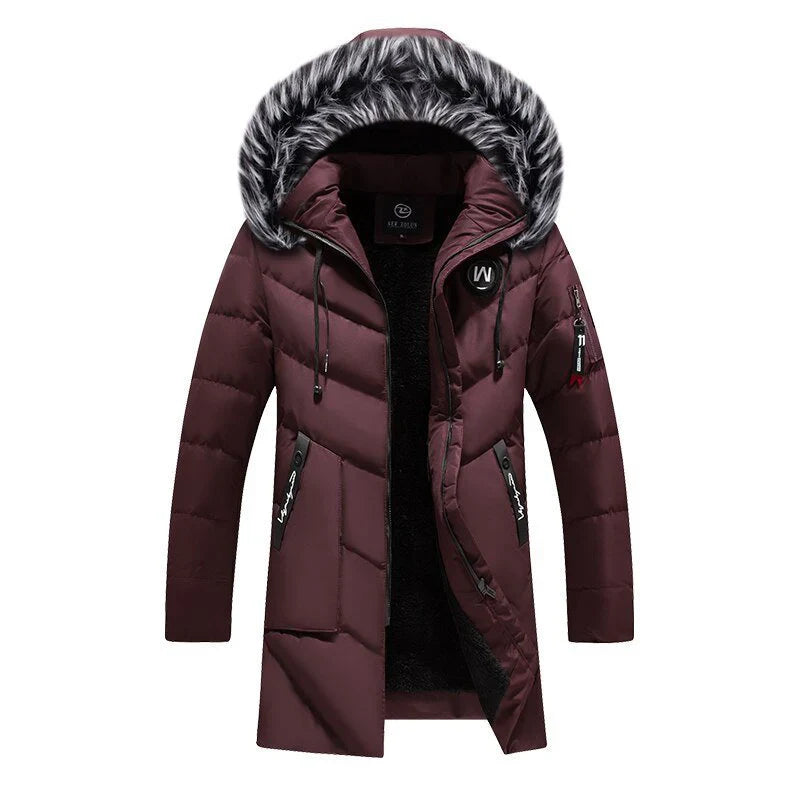 Men's hooded jacket with ear design