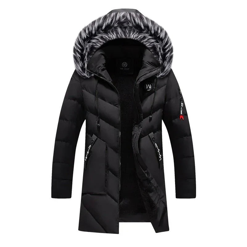 Men's hooded jacket with ear design