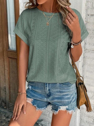 Women's Casual Cotton Short-Sleeve T-Shirt