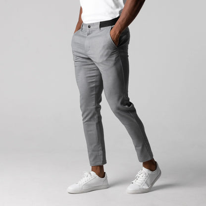 Men's classic long chino pants