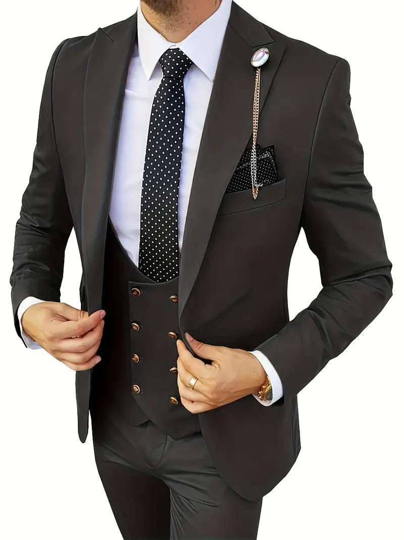 Men's Sustainable Luxury Suit – Formal Business Suit