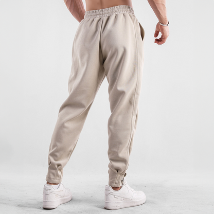 Men's casual sports pants with elastic waistband