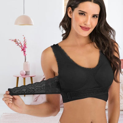 Women’s Support Bra – Full Coverage – Seamless Fit – Lace Detail – Posture Enhancing