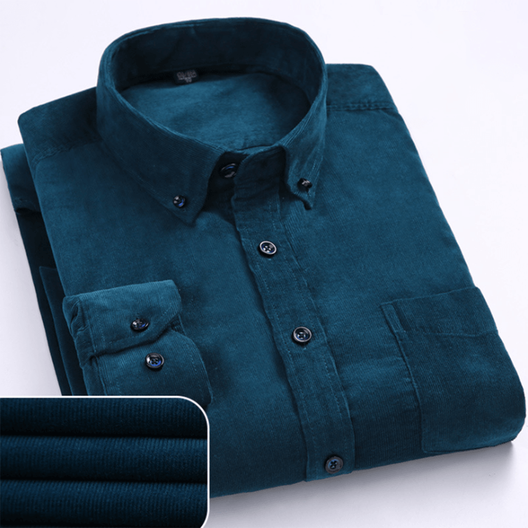 Men's Premium Shirt – Long Sleeve Button-Up
