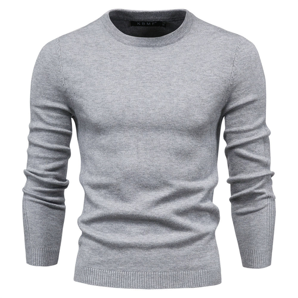 Men’s Crew Neck Sweater – Regular Fit – Long Sleeve – Soft & Warm Knit Jumper