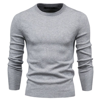 Men’s Crew Neck Sweater – Regular Fit – Long Sleeve – Soft & Warm Knit Jumper