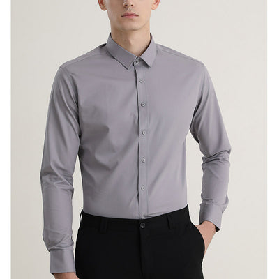 Men’s Long Sleeve Shirt – Lightweight – Relaxed Fit – Button-Down Casual