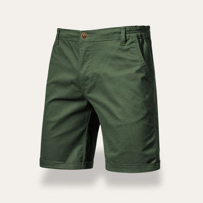 Men’s Casual Shorts – Classic Fit – Mid-Length – Breathable Natural Fibers – Everyday Wear