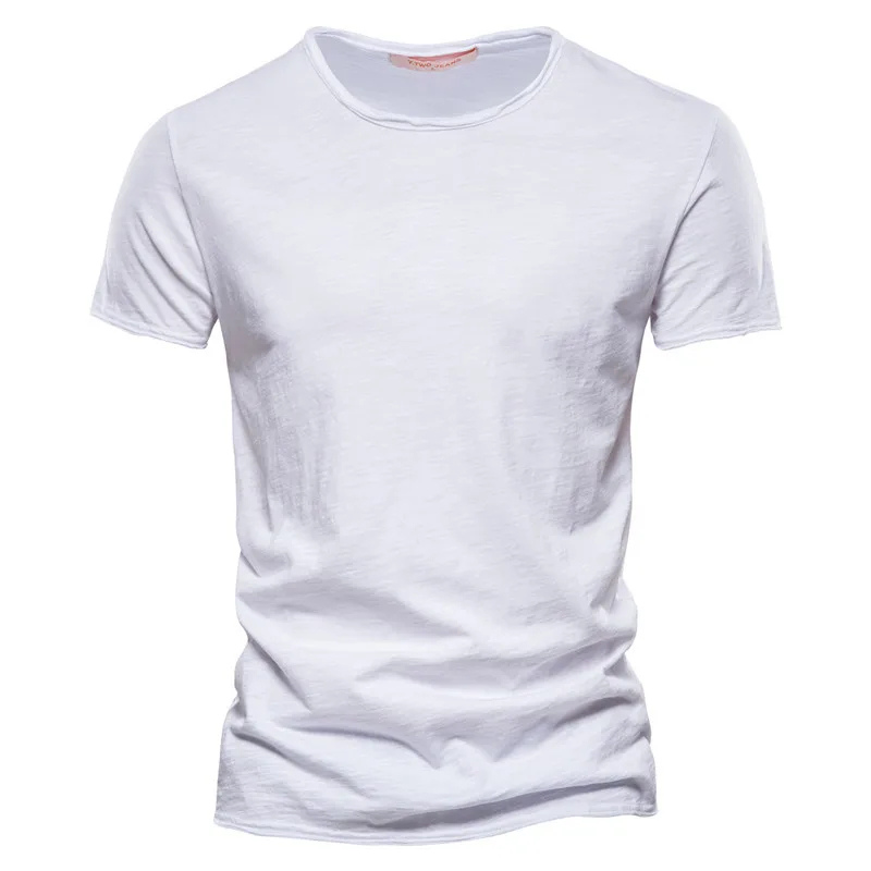 Men’s T-Shirt – Slim Fit – Crew Neck – Short Sleeve – Breathable Blend – Minimalist Style