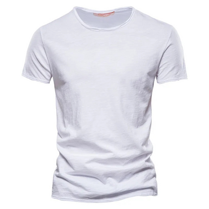 Men’s T-Shirt – Slim Fit – Crew Neck – Short Sleeve – Breathable Blend – Minimalist Style