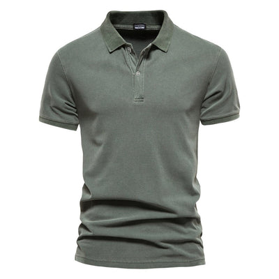 Men’s Polo Shirt – Soft Knit – Standard Fit – Short Sleeve – Casual Everyday Wear