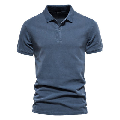 Men’s Polo Shirt – Soft Knit – Standard Fit – Short Sleeve – Casual Everyday Wear