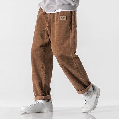 Men's casual vintage loose fit pants