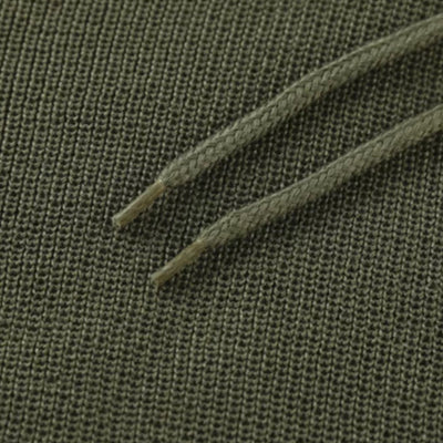 Men's knitted striped hoodie