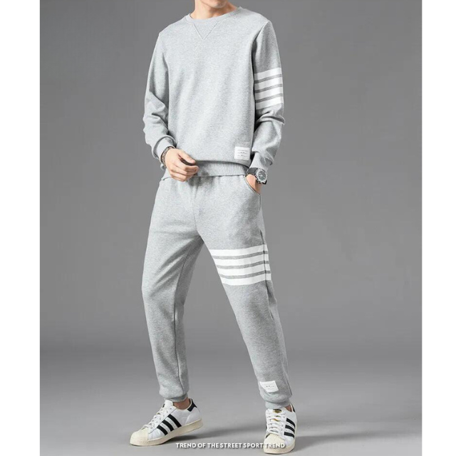 Men's long sleeve sweater and jogger pants set