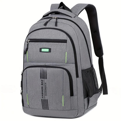 Men’s Backpack – Structured Fit – Laptop Compartment – Water-Resistant – Multi-Pocket