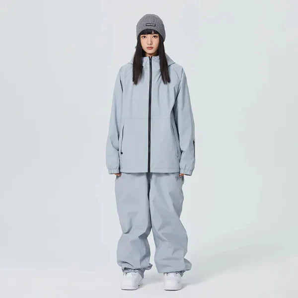 Women's Ski Suit – Oversized Fit – Weather-Resistant – Full Zip Jacket & Trousers