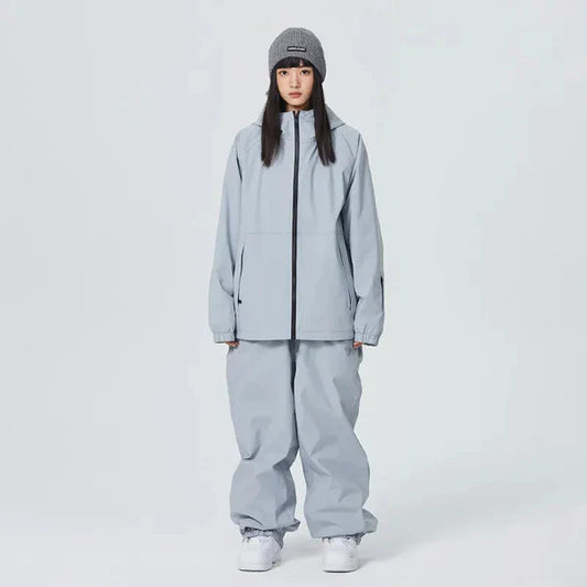 Women's Ski Suit – Oversized Fit – Weather-Resistant – Full Zip Jacket & Trousers