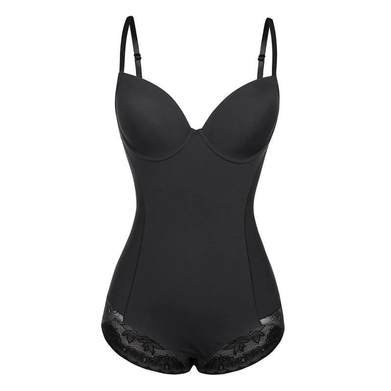 Women’s Shaping Bodysuit – Seamless Fit – Adjustable Straps – Built-In Bust Support