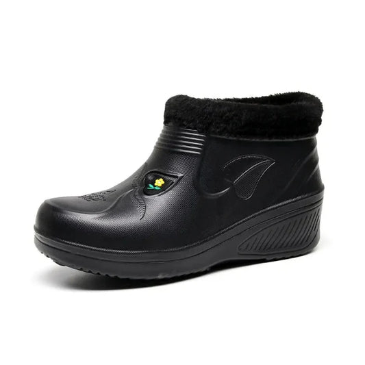 Women’s Snow Boots – Waterproof Ankle Fit – Insulated Lining – Grip Sole Lightweight
