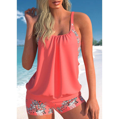 Two-Piece Tankini Swimsuit for Women - Stylish Swimwear Set