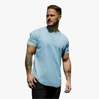 Men’s T-Shirt - Regular Fit - Crew Neck - Short Sleeve Breathable Casual Wear