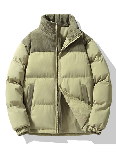 Men's winter thickened puffer jacket