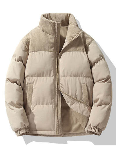 Men's winter thickened puffer jacket