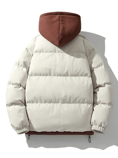 Men's Winter Puffer Jacket with Hood for Ultimate Warmth