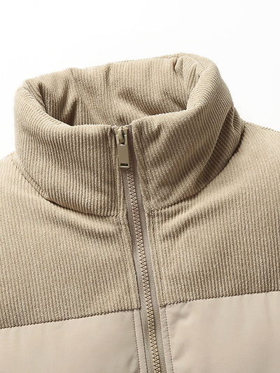 Men's winter thickened puffer jacket