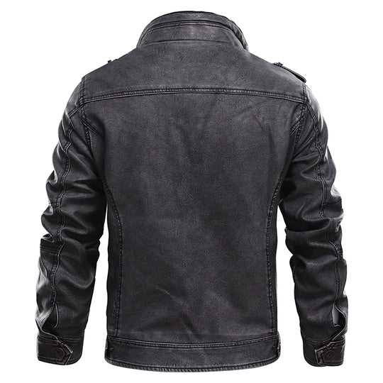 Men's stand collar jacket