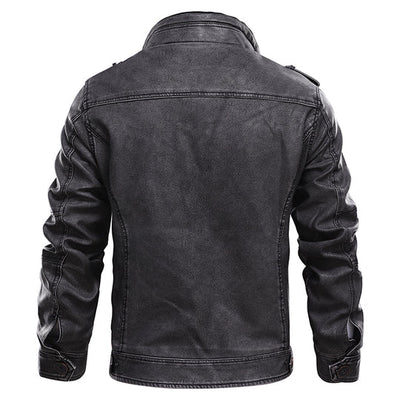 Men's stand collar jacket