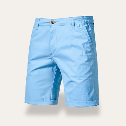 Men’s Casual Shorts – Classic Fit – Mid-Length – Breathable Natural Fibers – Everyday Wear