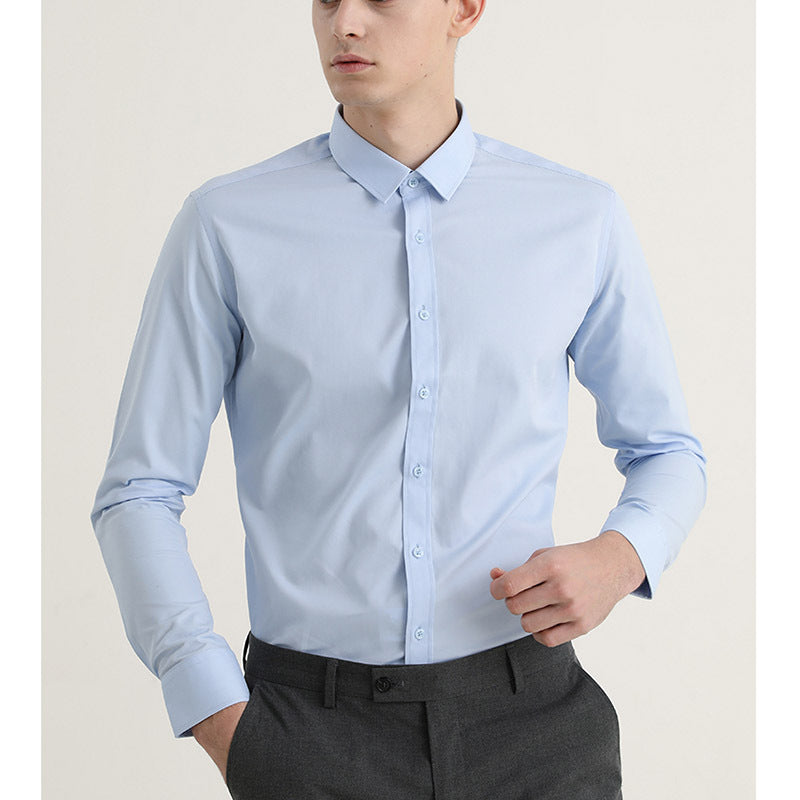 Men’s Long Sleeve Shirt – Lightweight – Relaxed Fit – Button-Down Casual