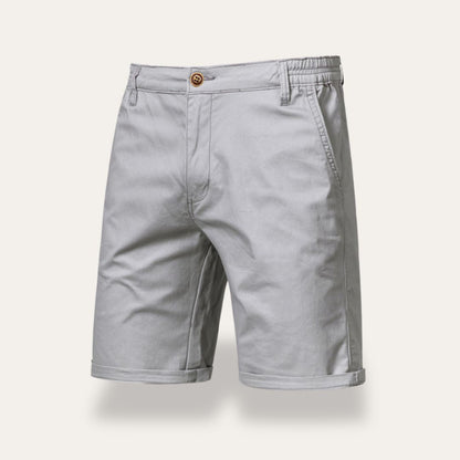 Men’s Casual Shorts – Classic Fit – Mid-Length – Breathable Natural Fibers – Everyday Wear