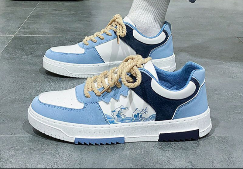 Men's stylish anti-slip lace-up shoes