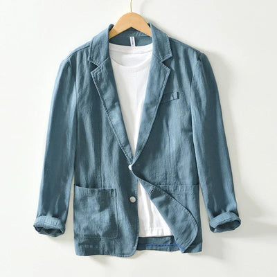 Men's casual two button blazer