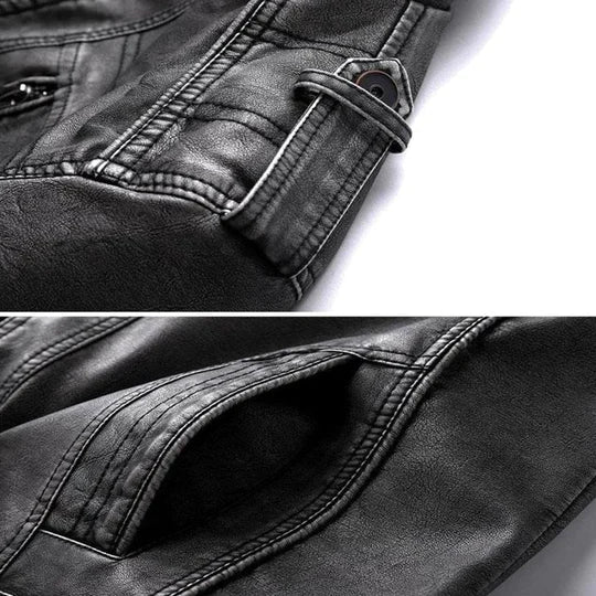 Men's stand collar jacket