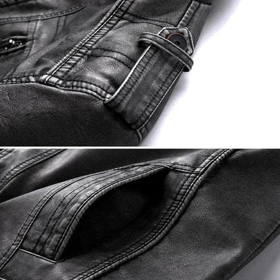 Men's stand collar jacket