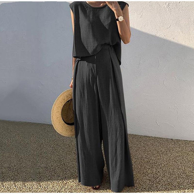 Women's elegant two piece summer set