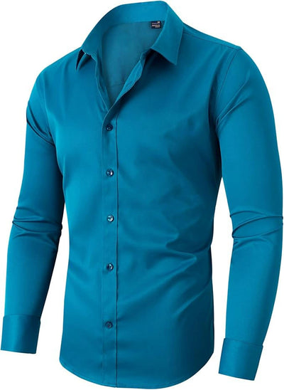 Non-Iron Stretch Dress Shirt for Men