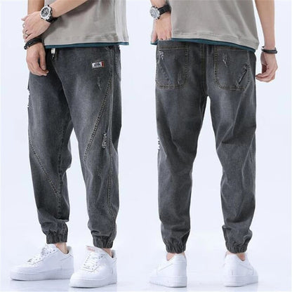 Cool elastic trousers for men