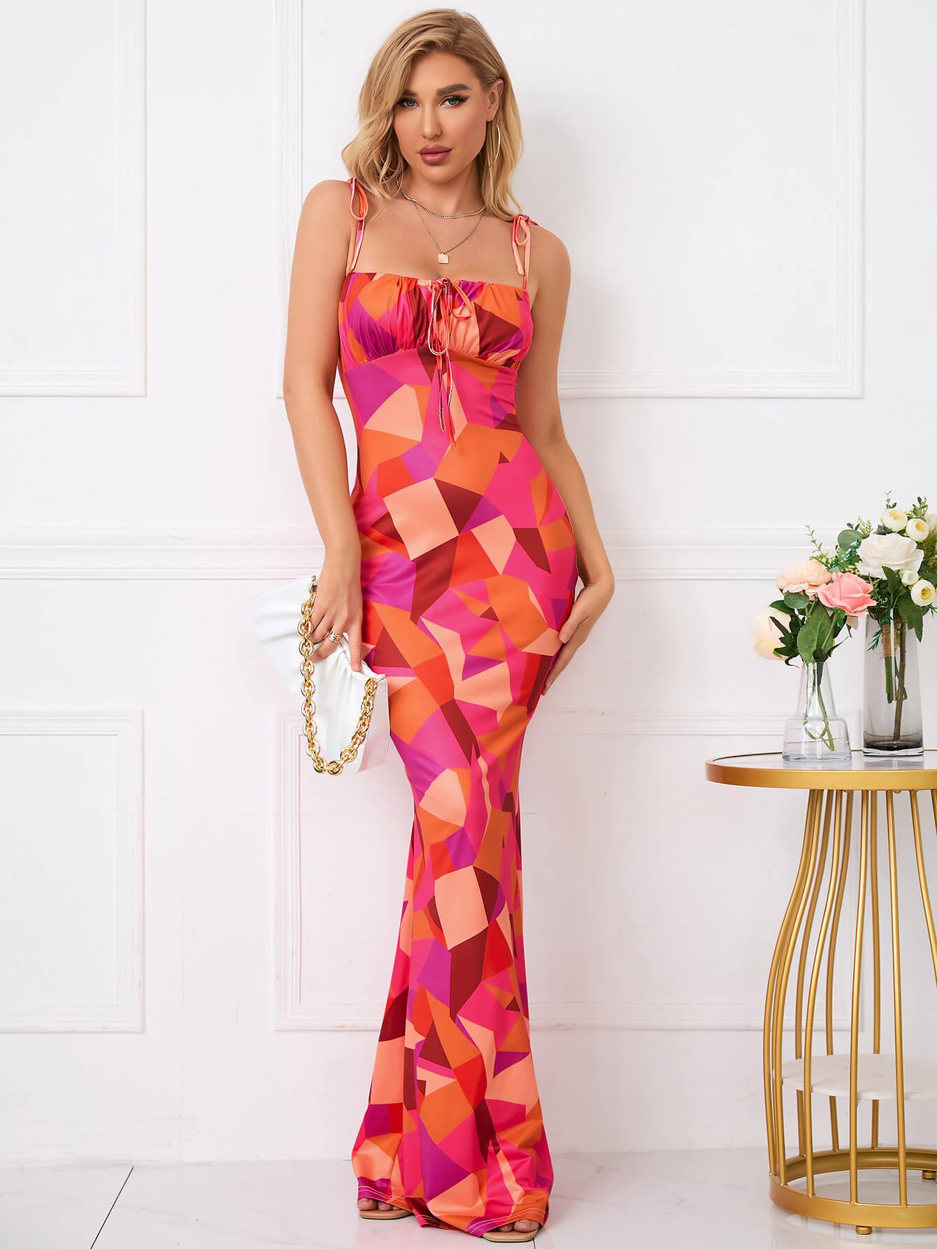 Floral Sleeveless Maxi Dress for Women