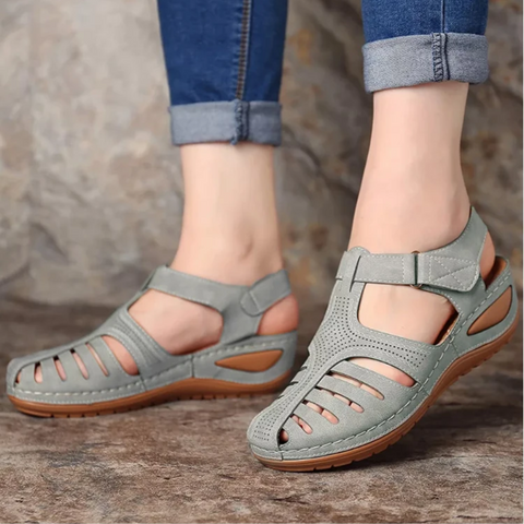 Women’s Sandals – Ergonomic Fit – Cushioned Sole – Adjustable Strap – Open Toe
