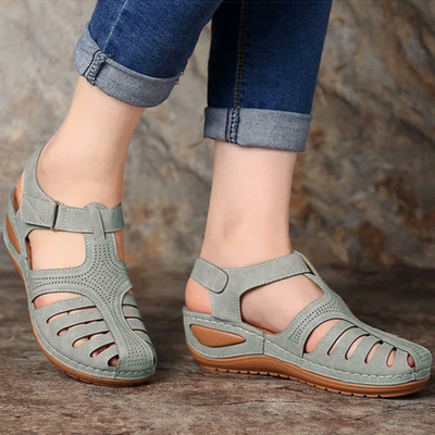Women’s Sandals – Ergonomic Fit – Cushioned Sole – Adjustable Strap – Open Toe